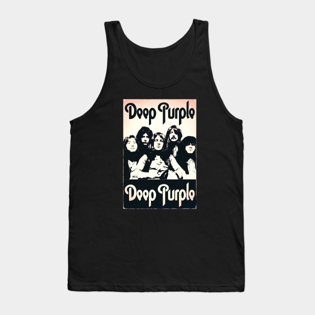 deep purple Tank Top by hobo life